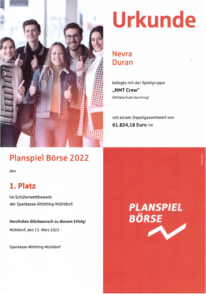 Planspiel Börse